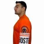 ghosted-oversized-Striking-logo-tee-orange